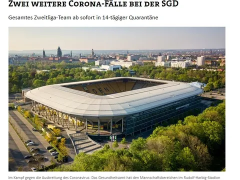 Đón 2 ca nhiễm COVID-19 mới, bóng đá Đức nguy cơ bị hoãn ngày trở lại