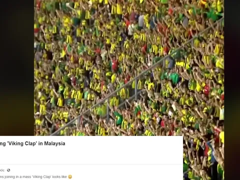 Ultras Malaya khiến báo quốc tế phát sốt vì màn ăn mừng "Viking"