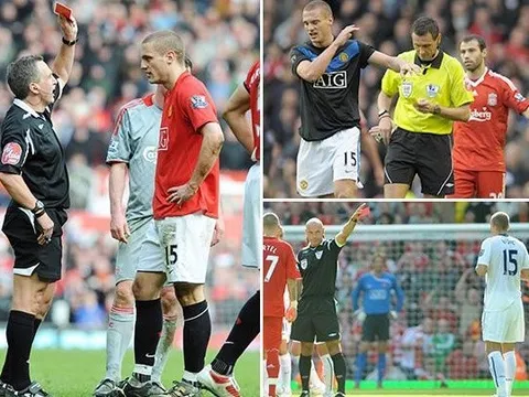 Sau tất cả, Vidic trải lòng về 4 tấm thẻ đỏ với Liverpool