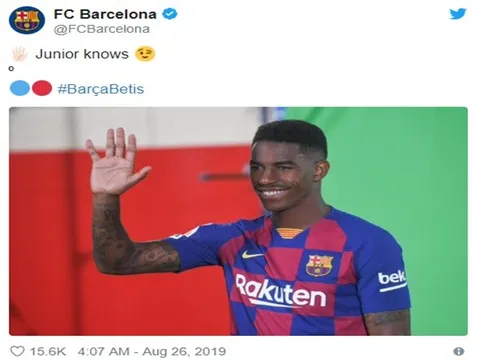 SỐC! Vì một lý do, Barca gửi đến Betis lời xin lỗi chân thành sau trận đấu