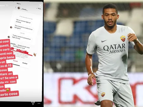 Cầu thủ da màu bị trù ẻo dính virus corona