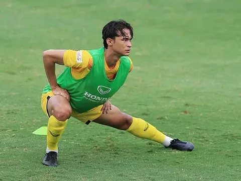 Cầu thủ gốc Pháp của U22 Việt Nam dính chấn thương sau trận gặp Viettel