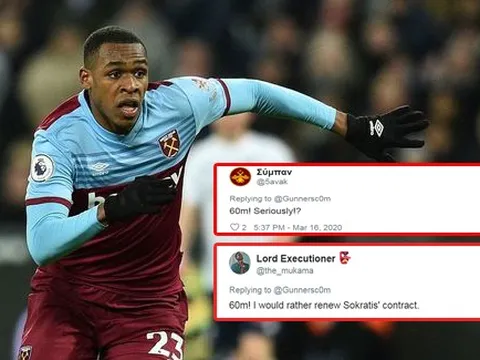 CĐV Arsenal: Cái tên ấy làm quái gì đáng giá tận 60 triệu bảng?