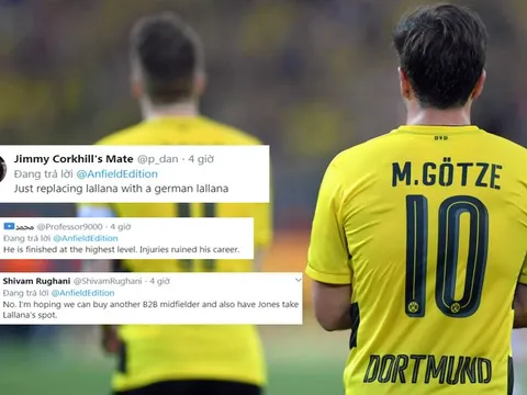 CĐV Liverpool: "Đừng mua cậu ta, không thể thay thế Lallana bằng Lallana phiên bản Đức"