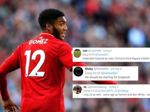 CĐV Liverpool: "Thật tội lỗi khi nghĩ cậu ấy kém hơn Harry Maguire"