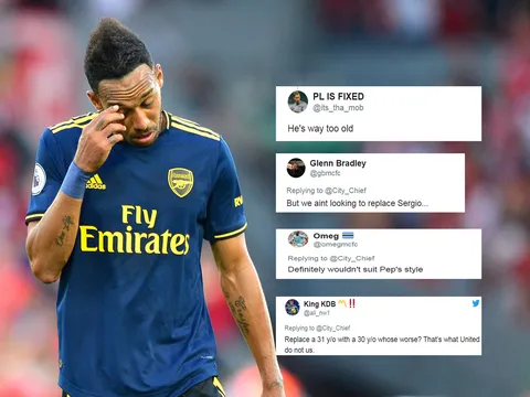 CĐV Man City: "Cậu ấy quá lớn tuổi để thay thế cho Kun Aguero"