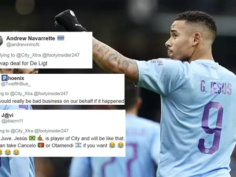 CĐV Man City: "Thôi Juve đừng mơ, mang 30 triệu bảng và De Ligt rồi hãy nói"