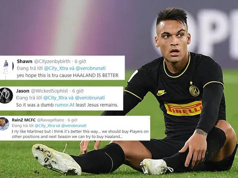 CĐV Man City: "Một thương vụ xuẩn ngốc, hãy chiêu mộ Erling Haaland"