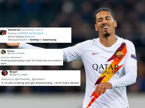 CĐV Man Utd: "25 triệu bảng + nạn nhân Maguire = Aubameyang"