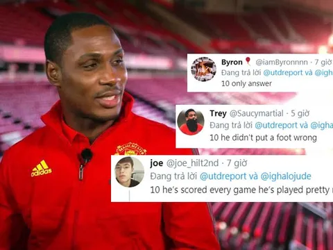 CĐV Man Utd: "Cậu ấy xứng đáng 10/10 điểm, quá xuất sắc"