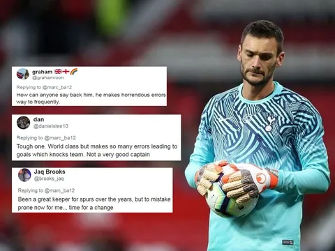 CĐV Tottenham: "Đã đến lúc tìm thủ môn mới, anh ấy phạm quá nhiều sai lầm rồi"