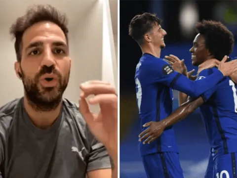 Fabregas: "Đường chuyền của anh ấy tạo ra sự khác biệt cho Chelsea"
