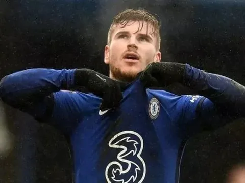 Timo Werner làm "phật lòng" Abramovich với một hành động trong trận thắng Luton