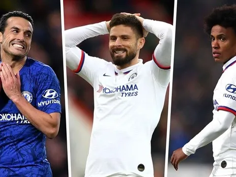 Chelsea và tình cảnh "tiến thoái lưỡng nan" với bộ ba hàng công