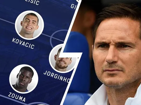Chelsea và Lampard sẽ chơi với đội hình nào trước Leicester City?
