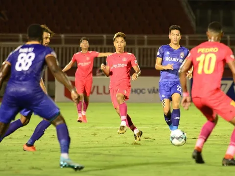 "Chelsea Việt Nam" đổ bê tông, giành 1 điểm trước Sài Gòn FC