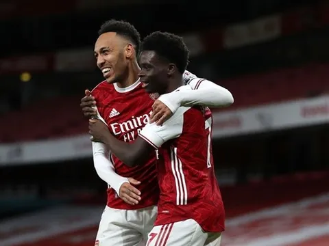 Chỉ 1 chi tiết, Aubameyang đã cho thấy sự tự tin tại Asenal