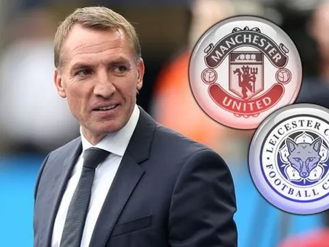 Chiến Man United, Brendan Rodgers nói luôn 1 câu với toàn đội Leicester