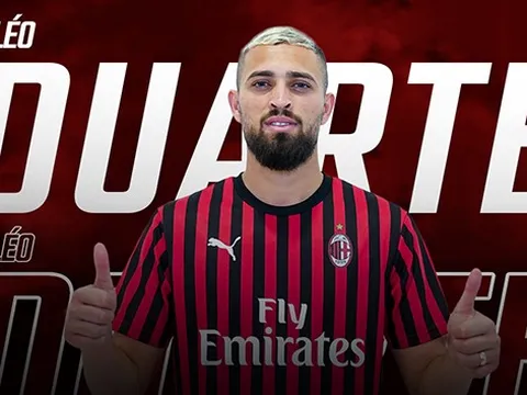CHÍNH THỨC: AC Milan chiêu mộ trung vệ chất lượng của Flamengo