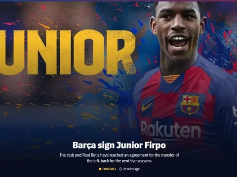 CHÍNH THỨC: Barca đón nhà vô địch Châu Âu, hỗ trợ cho Jordi Alba