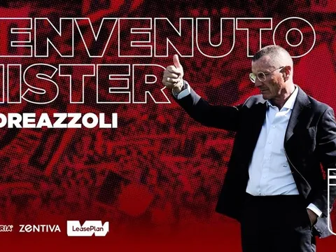 CHÍNH THỨC: Đội bóng Serie A có HLV thứ 4 trong vòng 1 năm