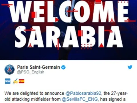 CHÍNH THỨC: Gã nhà giàu PSG bắn phát súng đầu tiên trên TTCN