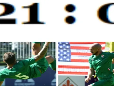 CHOÁNG! Fiorentina khẳng định sức mạnh bằng chiến thắng 21-0