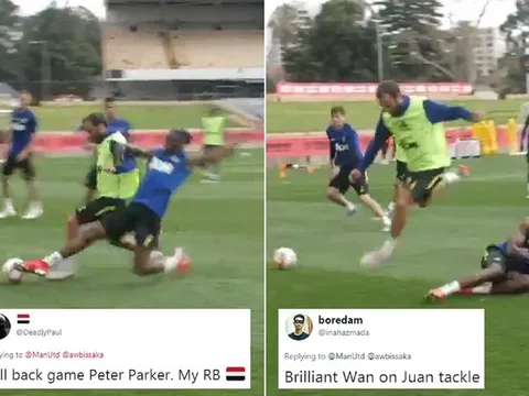 CHOÁNG! Tắc bóng đẳng cấp, sao Man Utd khiến CĐV lẫn đàn anh 'phát rồ'