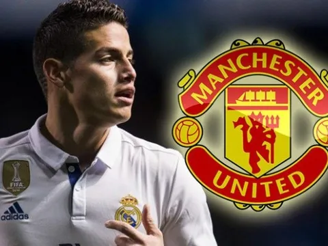 Chuyển nhượng M.U 10/06: Lên kế hoạch thâu tóm James Rodriguez