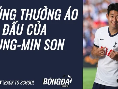 Cơ hội sở hữu áo đấu với chữ kí độc quyền từ “hoàng tử châu Á” Heung-min Son