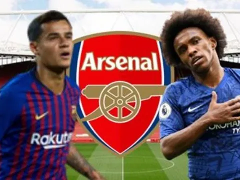 Có Willian & Coutinho, đội hình Arsenal đáng gờm ra sao?