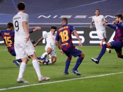 Coutinho "đại náo", Barca thua thảm 2-8 trước Bayern