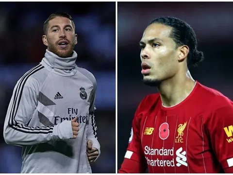 'Cực chất' với đội hình toàn trung vệ: 'Trung phong' Van Dijk, Ramos đá ở đâu?