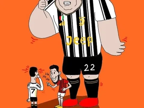 Cười té khói với loạt ảnh chế Juve thắng AC Milan