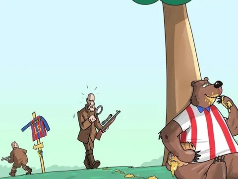 Cười té khói với loạt ảnh chế La Liga