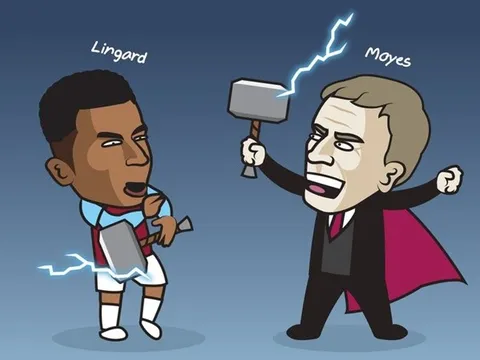 Cười té khói với loạt ảnh chế Lingard đến West Ham