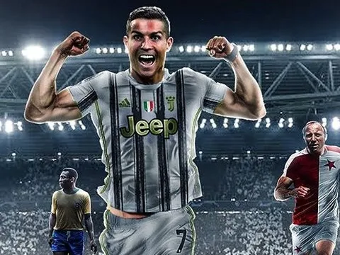 Cười té khói với loạt ảnh chế Ronaldo phá kỷ lục ghi bàn