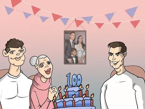 Cười té khói với loạt ảnh chế sinh nhật Ronaldo