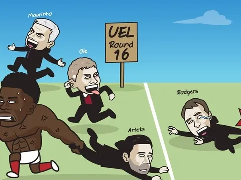 Cười té khói với loạt ảnh chế vòng 1/16 Europa League