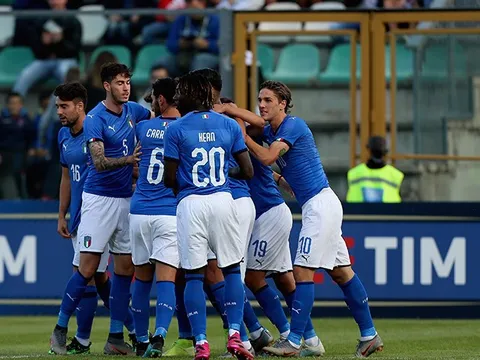 Cựu sao trẻ Juve lập công, HLV Nicolato có chiến thắng đầu tiên với U21 Ý