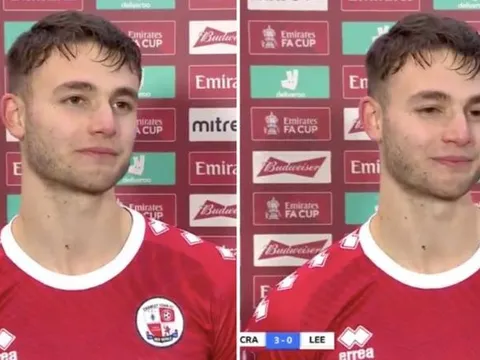 Cựu sao Tottenham nghẹn ngào sau khi lập kỳ tích ở FA Cup