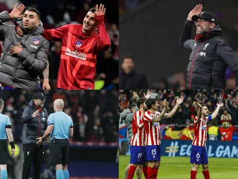 Đả bại nhà ĐKVĐ, sao Atletico "ghẹo" Klopp giận tím người