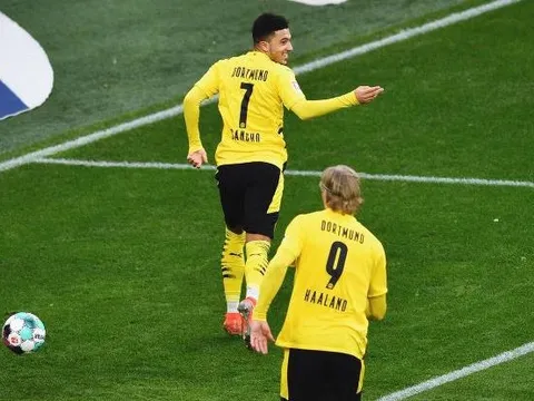 Đá một trận, Sancho lập 2 kỷ lục tại Bundesliga