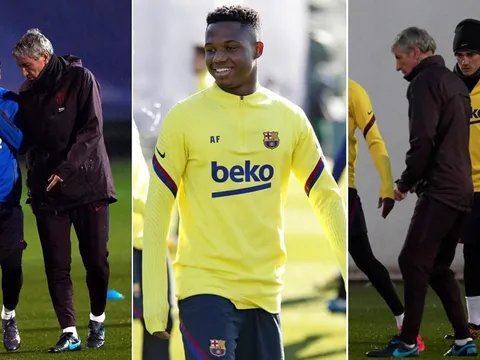 Đã rõ lý do Setien chưa ra mắt tam tấu huỷ diệt mới ở Barcelona