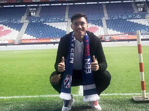 Đã rõ mức lương của Đoàn Văn Hậu ở SC Heerenveen