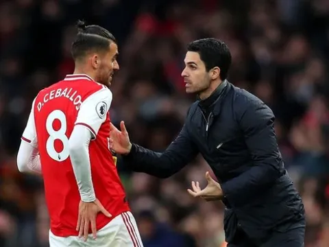 Ceballos cảm ơn Mikel Arteta vì vai trò 'khác thường'