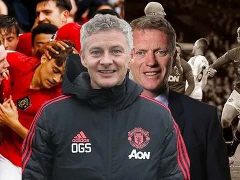 Daniel James càng hay, Solskjaer càng giống... Moyes