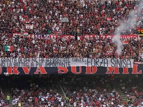 Đấu Brescia, CĐV AC Milan truyền tải thông điệp ý nghĩa