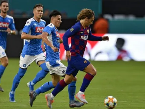 Đấu Napoli, Barca e dè 3 "sát thủ", 1 mục tiêu triệu đô của Real Madrid