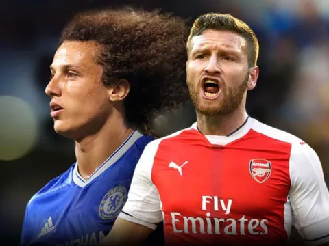 David Luiz thay thế Mustafi, phi vụ "điên rồ" của Arsenal